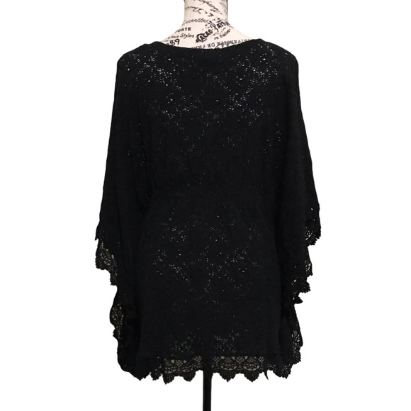 Passion Concept Batwing Bathing Suit Cover Up / M - Picture 3 of 6